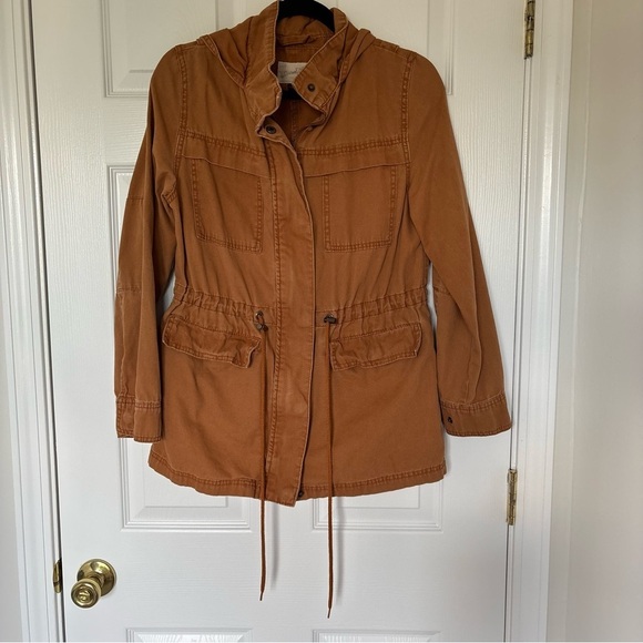 Universal Thread Rust Tan Colored Jacket Size Small - Picture 2 of 6